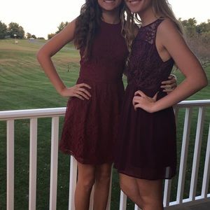 Dark purple formal dress!